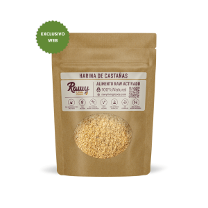 Harina de Castañas Raw Activadas 120g.